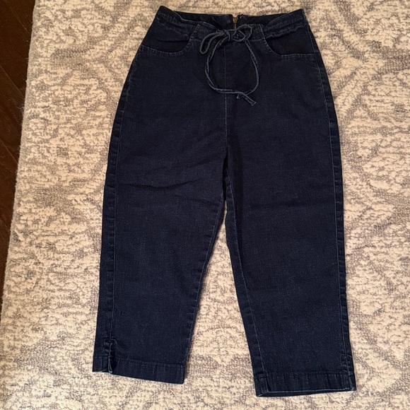Vintage Newport News Jean Capris Size 6 - Picture 2 of 10